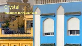  Presentation with islamic architecture - Cool new slide set with islamic-architecture-in-tanger-morocco backdrop and a violet colored foreground