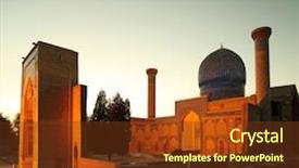  Presentation with islamic culture - Theme having fitness winter sport people and healthy lifestyle concept - young man in ski goggles outdoors background and a gray colored foreground