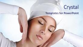  Presentation with white and black woman climbing ladders - Slide deck with islamic fashion - beatiful white woman background and a sky blue colored foreground