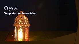  Presentation with eid mubarak - Presentation enhanced with islamic-greeting-eid-mubarak-cards background and a wine colored foreground