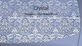  Presentation with islamic design - Theme featuring islamic pattern design background and a light blue colored foreground