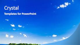  Presentation with island resort - Slide deck having island beauty resort background and a dark gray colored foreground