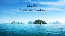  Presentation with thailand - Amazing presentation having blue rock - island in andaman sea thailand backdrop and a light blue colored foreground