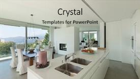  Presentation with dining - Theme featuring nice dining room and kitchen background and a light gray colored foreground