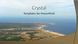  Presentation with shooting - Cool new theme with island-of-bonaire-shooting backdrop and a sky blue colored foreground