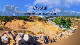  Presentation with traditional - Beautiful theme featuring island view of old windmill backdrop and a light blue colored foreground