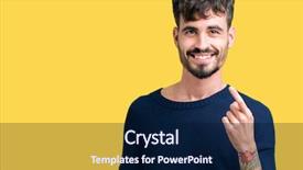  Presentation with young - PPT layouts having isolated background beckoning come here background and a navy blue colored foreground