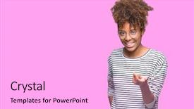  Presentation with african american couples on the mountaintop - Presentation featuring isolated background beckoning come here background and a lavender colored foreground