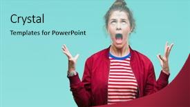  Presentation with winner - Theme featuring isolated background celebrating mad background and a arctic colored foreground