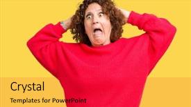  Presentation with middle ages - Beautiful theme featuring isolated background crazy and scared backdrop and a red colored foreground