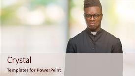  Presentation with african american mothers - Beautiful slides featuring isolated background depressed and worry backdrop and a  colored foreground