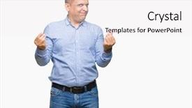  Presentation with salary - Slide set with isolated background doing money background and a  colored foreground