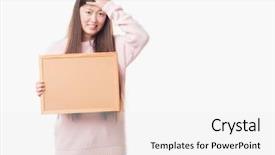  Presentation with corkboard - Amazing theme having isolated background holding corkboard backdrop and a white colored foreground