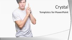  Presentation with weapons - Cool new slide set with isolated background holding symbolic backdrop and a white colored foreground