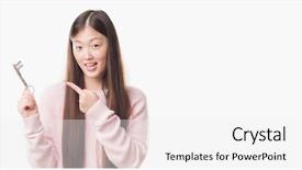  Presentation with chinese - Audience pleasing theme consisting of isolated background holding vintage key backdrop and a white colored foreground