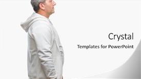  Presentation with refueling for sport - PPT theme consisting of isolated background looking to side background and a white colored foreground