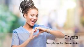  Presentation with for african american women heart disease - PPT theme consisting of isolated background smiling in love background and a soft green colored foreground