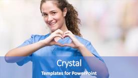  Presentation with romantic love - Beautiful slide deck featuring isolated background smiling in love backdrop and a teal colored foreground