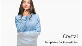  Presentation with beautiful midnight sun over - Beautiful presentation theme featuring isolated background thinking about something backdrop and a  colored foreground