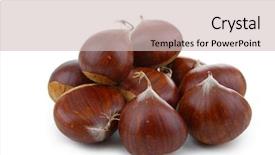  Presentation with horse and carriage isolated - Amazing theme having isolated chestnut backdrop and a soft green colored foreground