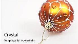  Presentation with history earth globe isolated white - Cool new slide set with isolated christmas globe on white backdrop and a  colored foreground