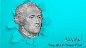  Presentation with png wedding anniversary invitation - Presentation design enhanced with isolated-dollars-on-png-background background and a teal colored foreground