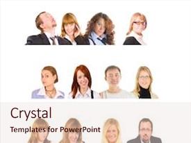 Isolated Groups Different Expressions PPT template 22 | CrystalGraphics