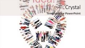  Presentation with groups - Amazing slide set having isolated groups together we stand backdrop and a lemonade colored foreground