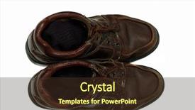  Presentation with brown sugar isolated on white - Audience pleasing presentation theme consisting of isolated on a white back backdrop and a  colored foreground