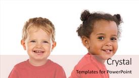  Presentation with children - Beautiful PPT layouts featuring isolated on a white backround backdrop and a coral colored foreground