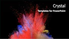  Presentation with black abstract - Beautiful theme featuring isolated on black background abstract backdrop and a black colored foreground