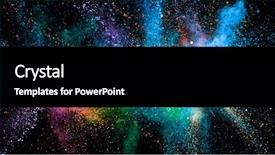  Presentation with black abstract - Slide set featuring isolated on black background abstract background and a black colored foreground