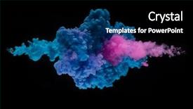  Presentation with black ink - Audience pleasing PPT theme consisting of isolated on black background abstract backdrop and a black colored foreground