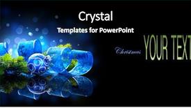  Presentation with christmas border design - Presentation enhanced with isolated on black background border background and a black colored foreground