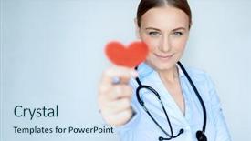  Presentation with cardiology concept - Amazing presentation theme having isolated on blue background cardiology backdrop and a sky blue colored foreground