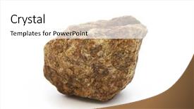  Presentation with granite - Beautiful PPT theme featuring isolated on white background granite backdrop and a white colored foreground