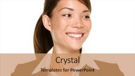  Presentation with twenties - Slides enhanced with isolated on white background multicultural background and a coral colored foreground