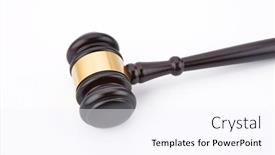  Presentation with brown - Presentation theme with isolated-on-white-background-wooden background and a sky blue colored foreground