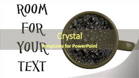  Presentation with analysis risk top view - Slides having isolated on white with room background and a  colored foreground