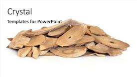  Presentation with traditional chinese medicine - Cool new slides with isolated over white background ren backdrop and a white colored foreground