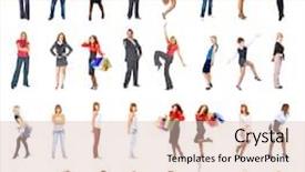  Presentation with culture - PPT layouts featuring isolated over white corporate culture background and a lemonade colored foreground