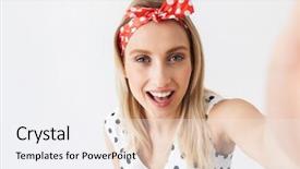  Presentation with pregnant animated - Audience pleasing presentation design consisting of isolated over white wall background backdrop and a white colored foreground