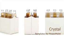  Presentation with clear - Audience pleasing presentation theme consisting of isolated over white with reflection backdrop and a cream colored foreground