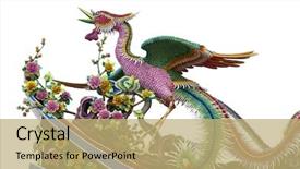  Presentation with chinese temple - Presentation enhanced with portrait of happy football fan isolated on white background attractive female holding in hand ball and brazilian flag football competition concept background and a seafoam green colored foreground