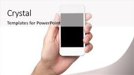  Presentation with white cells - Cool new presentation theme with middle east - dubai marina bay with yacht backdrop and a navy blue colored foreground.