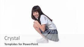  Presentation with shot - Theme with isolated-shot-of-a-beautiful and a white colored foreground