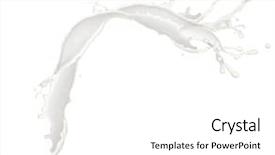  Presentation with shots - Presentation theme featuring pharmaceutical - omega-3 fish fat oil capsules background and a cream colored foreground