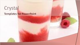  Presentation with tiramisu - Theme having isolated-tiramisu-on-white-background background and a lemonade colored foreground