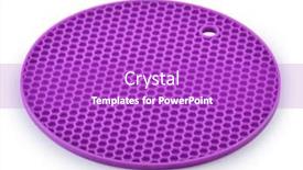  Presentation with empty - Slide set with isolated-trendy-empty-placemat background and a purple colored foreground