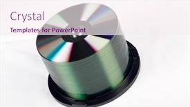  Presentation with stack - Presentation design featuring isolated-view-of-a-stack background and a sky blue colored foreground